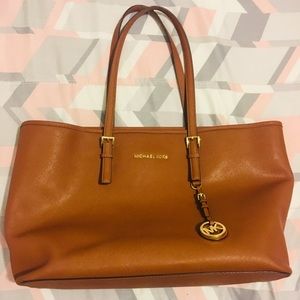 Michael Kors large tote Tan Leather